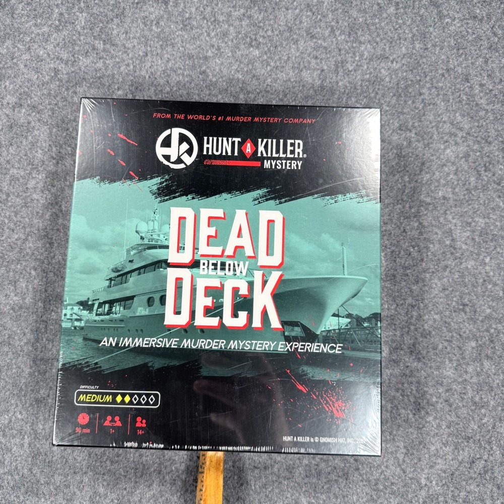 Hunt A Killer Dead Below Deck Murder Mystery Game Immersive Investigation New